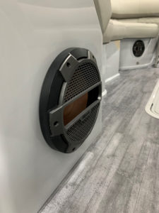 Klipsch Marine Speaker Installed on Crest Pontoon