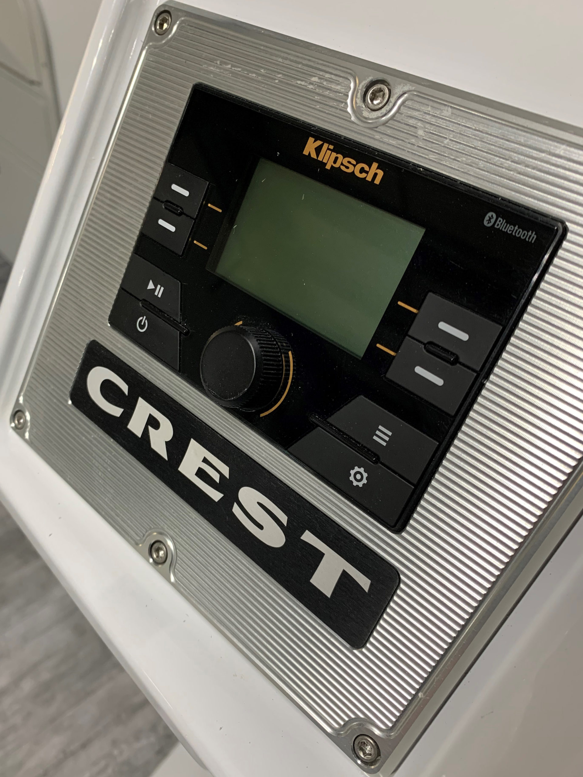 Crest Pontoon Adds Klipsch® Marine to Select Models